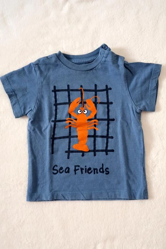 Lote 3 t-shirts menino 18/24meses, Zippy, Como novas – photo 2